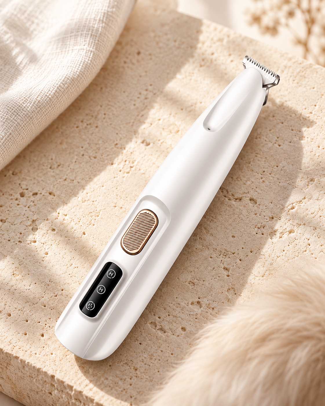 Trimmer Pawly in un ambiente domestico elegante